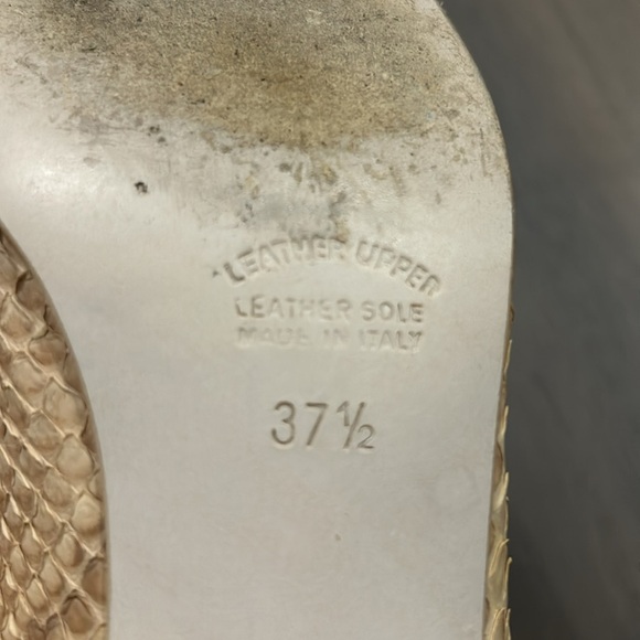 Rodolphe Menudier Paris Snakeskin Heels Women - Picture 12 of 17